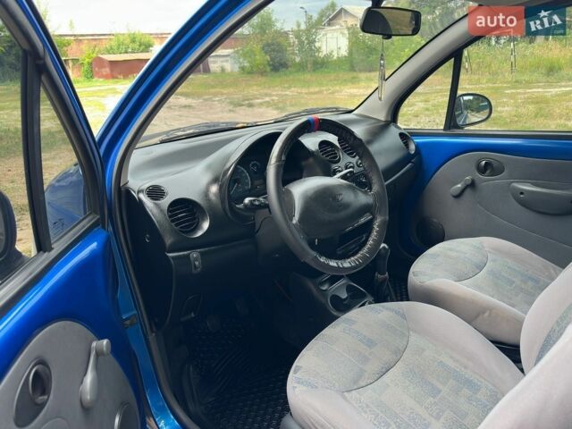 Синий Дэу Матиз, объемом двигателя 0.8 л и пробегом 138 тыс. км за 2600 $, фото 29 на Automoto.ua