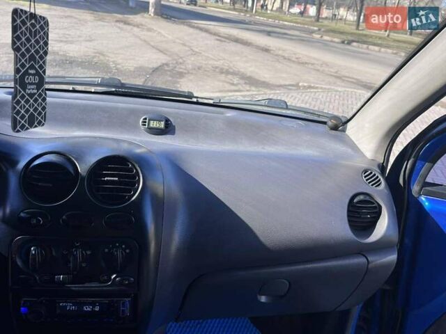 Синий Дэу Матиз, объемом двигателя 0.8 л и пробегом 120 тыс. км за 2599 $, фото 19 на Automoto.ua