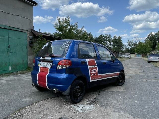 Синій Деу Матіз, об'ємом двигуна 0.8 л та пробігом 200 тис. км за 900 $, фото 2 на Automoto.ua