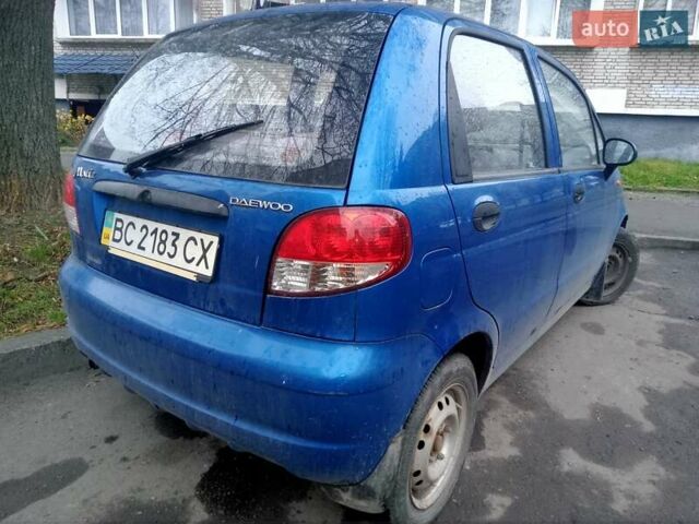 Синій Деу Матіз, об'ємом двигуна 0.8 л та пробігом 50 тис. км за 2500 $, фото 1 на Automoto.ua