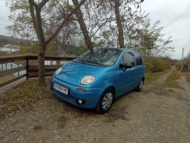 Синий Дэу Матиз, объемом двигателя 1 л и пробегом 1 тыс. км за 2500 $, фото 3 на Automoto.ua