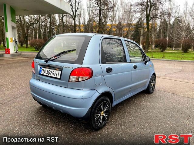 Синій Деу Матіз, об'ємом двигуна 0.8 л та пробігом 130 тис. км за 2999 $, фото 5 на Automoto.ua