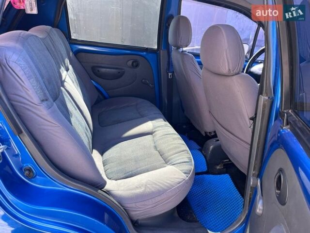 Синий Дэу Матиз, объемом двигателя 0.8 л и пробегом 120 тыс. км за 2550 $, фото 19 на Automoto.ua