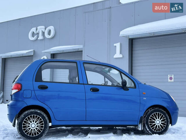 Синий Дэу Матиз, объемом двигателя 0.8 л и пробегом 50 тыс. км за 2900 $, фото 16 на Automoto.ua