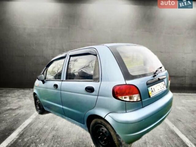 Синій Деу Матіз, об'ємом двигуна 0.8 л та пробігом 76 тис. км за 3800 $, фото 1 на Automoto.ua