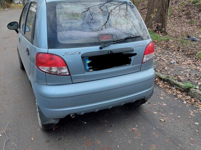 Синій Деу Матіз, об'ємом двигуна 0 л та пробігом 101 тис. км за 2200 $, фото 3 на Automoto.ua
