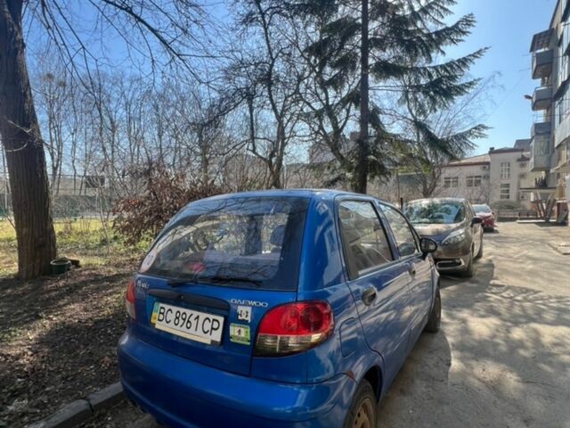 Синий Дэу Матиз, объемом двигателя 0.8 л и пробегом 113 тыс. км за 1600 $, фото 3 на Automoto.ua
