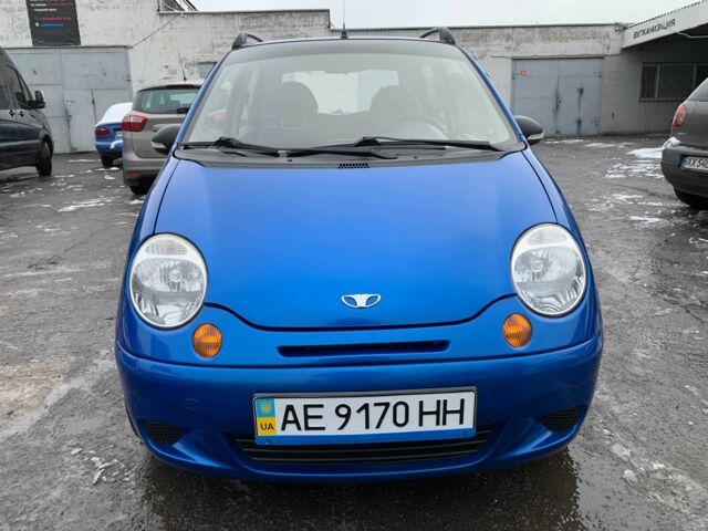 Синий Дэу Матиз, объемом двигателя 0.8 л и пробегом 60 тыс. км за 3200 $, фото 1 на Automoto.ua