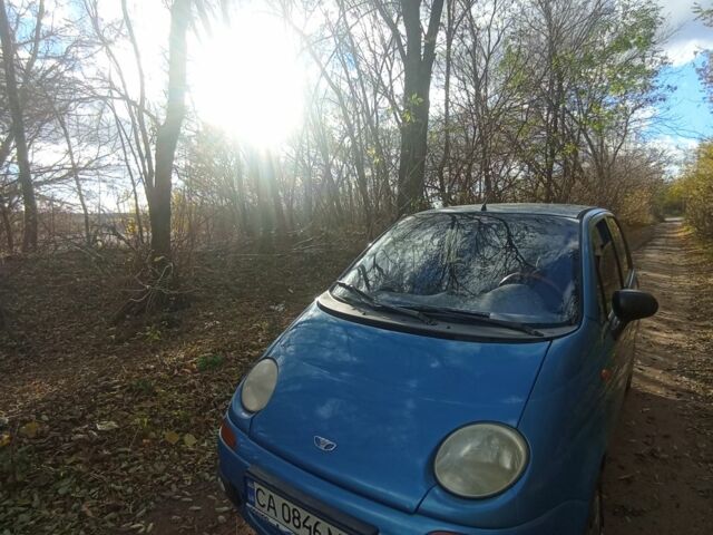 Синий Дэу Матиз, объемом двигателя 1 л и пробегом 1 тыс. км за 2500 $, фото 6 на Automoto.ua