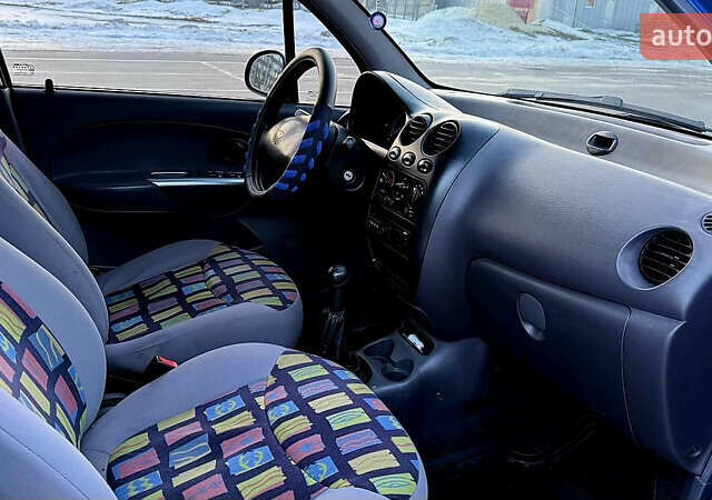 Синій Деу Матіз, об'ємом двигуна 1 л та пробігом 30 тис. км за 3800 $, фото 7 на Automoto.ua