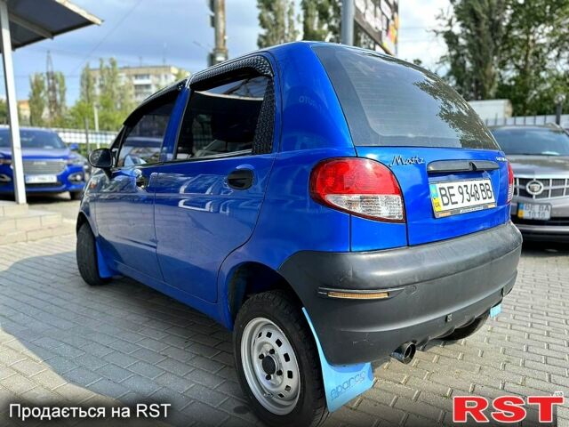 Синій Деу Матіз, об'ємом двигуна 0.8 л та пробігом 1200 тис. км за 2399 $, фото 6 на Automoto.ua