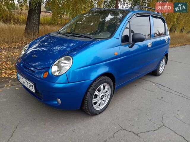 Синий Дэу Матиз, объемом двигателя 0.8 л и пробегом 101 тыс. км за 2650 $, фото 23 на Automoto.ua
