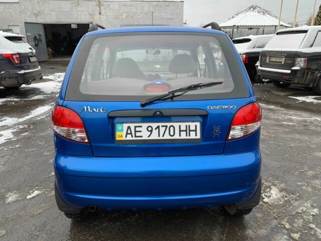 Синий Дэу Матиз, объемом двигателя 0.8 л и пробегом 60 тыс. км за 3200 $, фото 5 на Automoto.ua