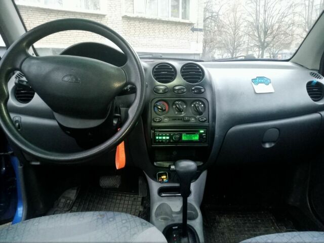 Синий Дэу Матиз, объемом двигателя 8 л и пробегом 49 тыс. км за 2500 $, фото 4 на Automoto.ua