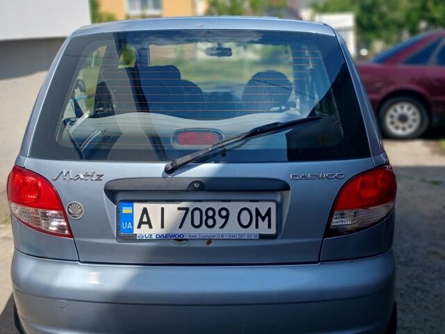 Синий Дэу Матиз, объемом двигателя 0.8 л и пробегом 153 тыс. км за 1833 $, фото 1 на Automoto.ua