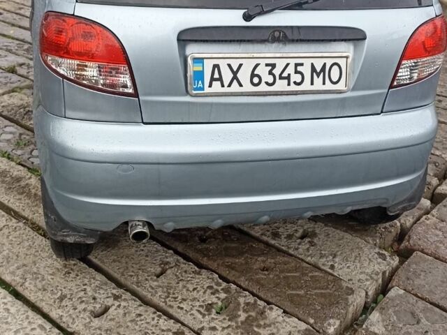 Синий Дэу Матиз, объемом двигателя 0.8 л и пробегом 106 тыс. км за 3300 $, фото 7 на Automoto.ua