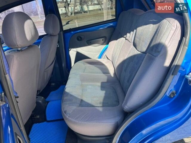 Синій Деу Матіз, об'ємом двигуна 0.8 л та пробігом 120 тис. км за 2399 $, фото 15 на Automoto.ua