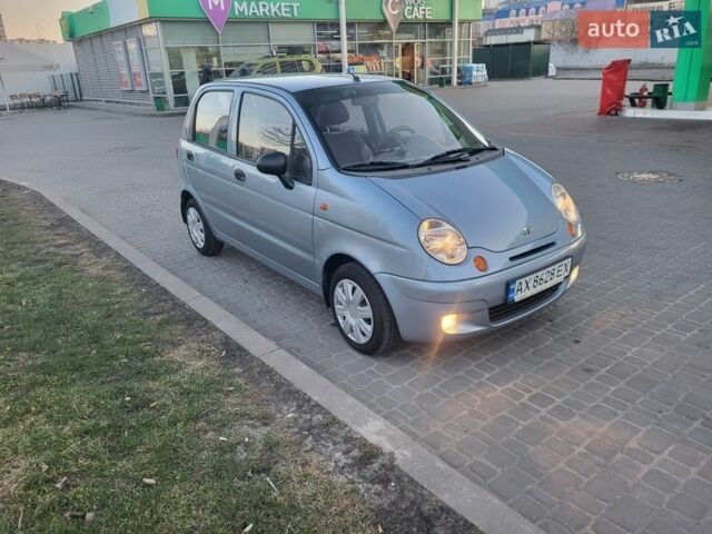 Синий Дэу Матиз, объемом двигателя 0.8 л и пробегом 48 тыс. км за 3400 $, фото 3 на Automoto.ua