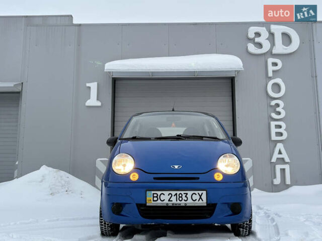Синий Дэу Матиз, объемом двигателя 0.8 л и пробегом 50 тыс. км за 2900 $, фото 3 на Automoto.ua