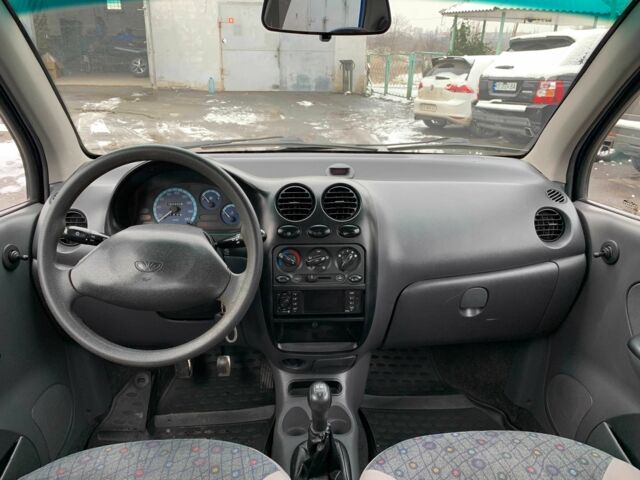 Синий Дэу Матиз, объемом двигателя 0.8 л и пробегом 60 тыс. км за 3200 $, фото 16 на Automoto.ua