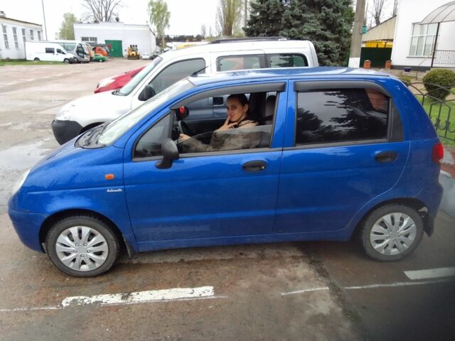 Синий Дэу Матиз, объемом двигателя 0.8 л и пробегом 65 тыс. км за 4500 $, фото 1 на Automoto.ua