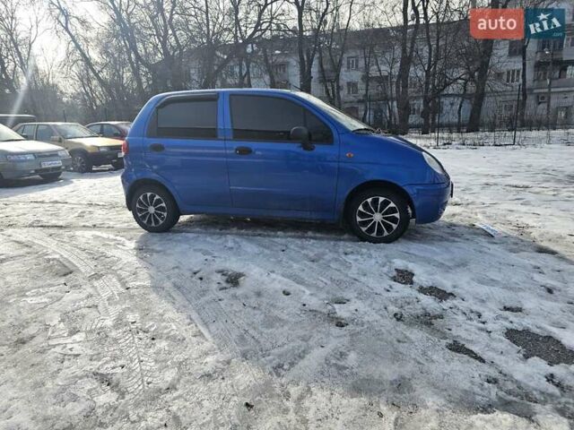 Синій Деу Матіз, об'ємом двигуна 0.8 л та пробігом 88 тис. км за 2999 $, фото 4 на Automoto.ua
