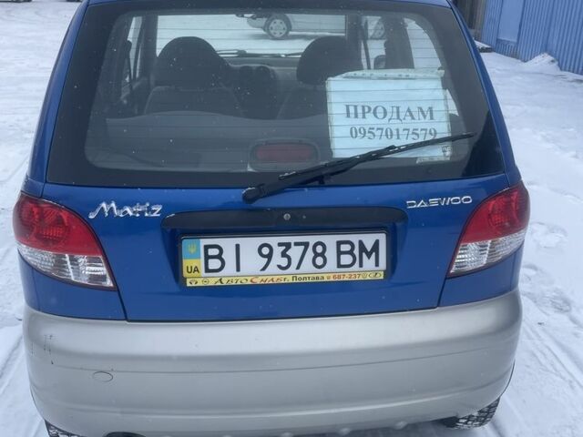 Синій Деу Матіз, об'ємом двигуна 1 л та пробігом 35 тис. км за 3300 $, фото 2 на Automoto.ua