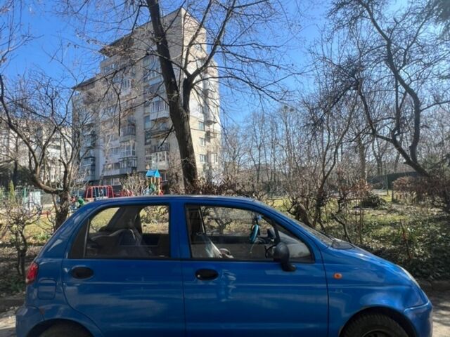 Синий Дэу Матиз, объемом двигателя 0.8 л и пробегом 113 тыс. км за 1600 $, фото 4 на Automoto.ua