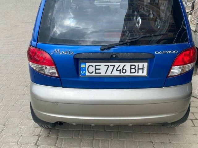 Синій Деу Матіз, об'ємом двигуна 0.99 л та пробігом 112 тис. км за 2000 $, фото 2 на Automoto.ua