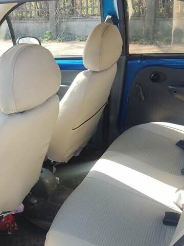 Синий Дэу Матиз, объемом двигателя 0.8 л и пробегом 58 тыс. км за 2500 $, фото 4 на Automoto.ua