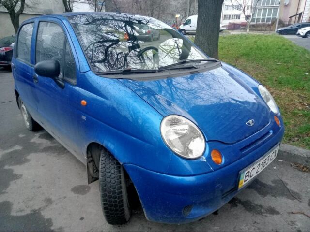Синий Дэу Матиз, объемом двигателя 8 л и пробегом 49 тыс. км за 2500 $, фото 3 на Automoto.ua