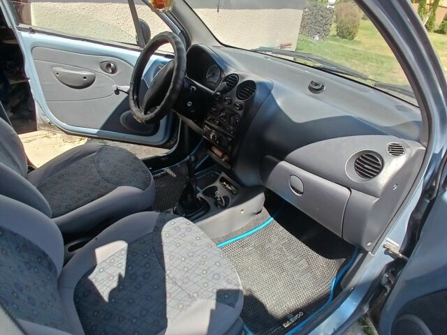 Синий Дэу Матиз, объемом двигателя 0.8 л и пробегом 153 тыс. км за 1833 $, фото 7 на Automoto.ua