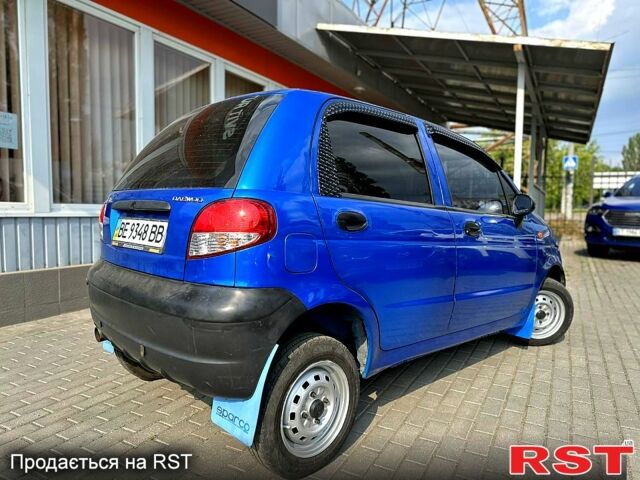 Синій Деу Матіз, об'ємом двигуна 0.8 л та пробігом 1200 тис. км за 2399 $, фото 4 на Automoto.ua