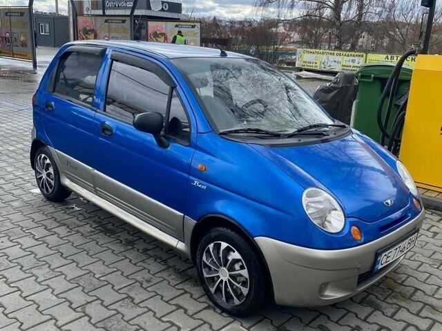 Синій Деу Матіз, об'ємом двигуна 0.99 л та пробігом 112 тис. км за 2000 $, фото 1 на Automoto.ua