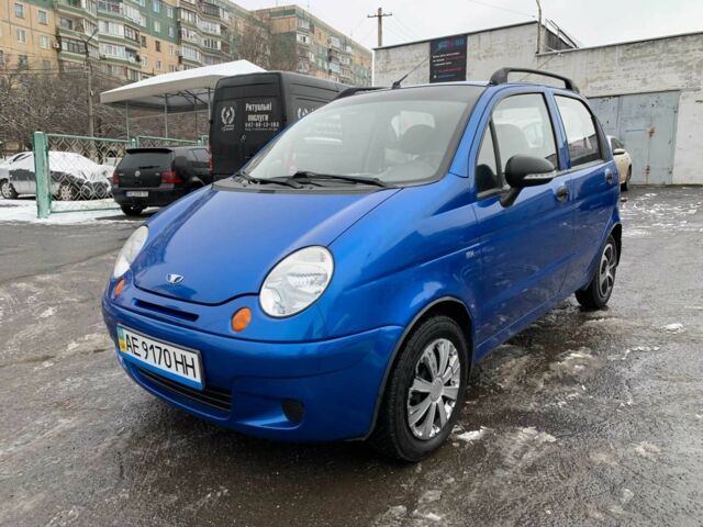 Синий Дэу Матиз, объемом двигателя 0.8 л и пробегом 60 тыс. км за 3200 $, фото 2 на Automoto.ua