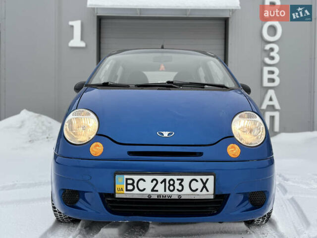 Синий Дэу Матиз, объемом двигателя 0.8 л и пробегом 50 тыс. км за 2900 $, фото 1 на Automoto.ua