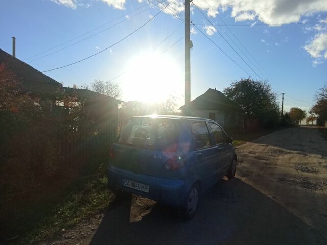 Синий Дэу Матиз, объемом двигателя 1 л и пробегом 1 тыс. км за 2500 $, фото 7 на Automoto.ua