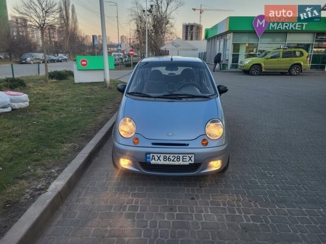 Синий Дэу Матиз, объемом двигателя 0.8 л и пробегом 48 тыс. км за 3400 $, фото 2 на Automoto.ua