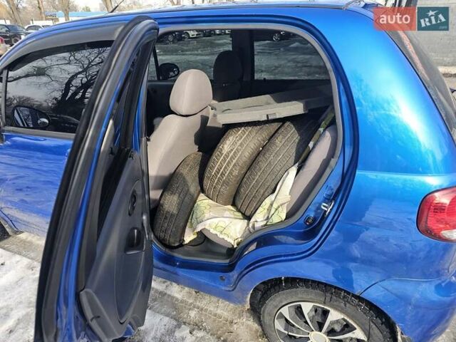 Синій Деу Матіз, об'ємом двигуна 0.8 л та пробігом 88 тис. км за 2999 $, фото 9 на Automoto.ua