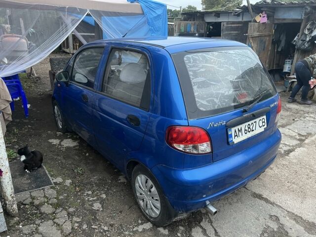 Дэу Матиз 2012 в Житомире на Automoto.ua Синий Дэу Матиз, объемом двигателя 0.8 л и пробегом 160 тыс. км за 1903 $, фото 4 на Automoto.ua