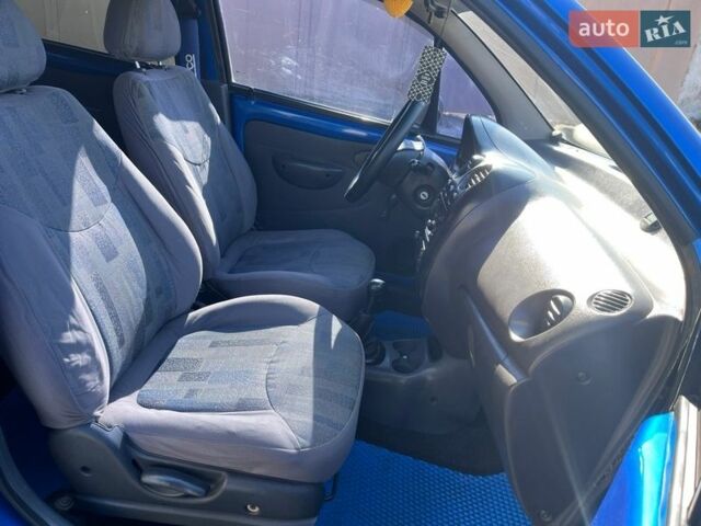 Синий Дэу Матиз, объемом двигателя 0.8 л и пробегом 120 тыс. км за 2350 $, фото 19 на Automoto.ua