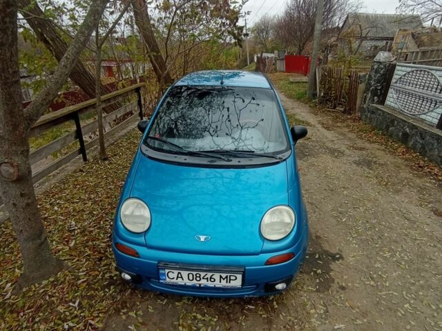 Синий Дэу Матиз, объемом двигателя 1 л и пробегом 1 тыс. км за 2500 $, фото 4 на Automoto.ua