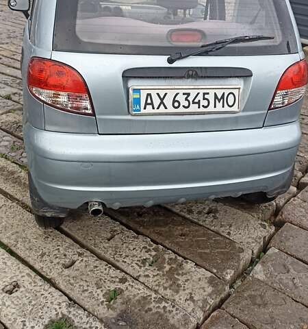 Синий Дэу Матиз, объемом двигателя 0.8 л и пробегом 106 тыс. км за 3100 $, фото 3 на Automoto.ua