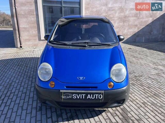 Синий Дэу Матиз, объемом двигателя 0.8 л и пробегом 120 тыс. км за 2599 $, фото 3 на Automoto.ua