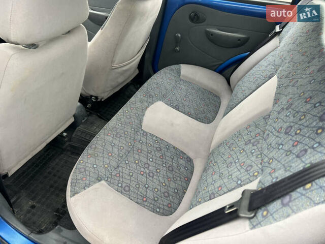Синий Дэу Матиз, объемом двигателя 0.8 л и пробегом 107 тыс. км за 2600 $, фото 9 на Automoto.ua