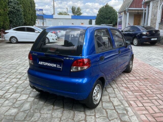 Синий Дэу Матиз, объемом двигателя 0.8 л и пробегом 64 тыс. км за 3100 $, фото 3 на Automoto.ua