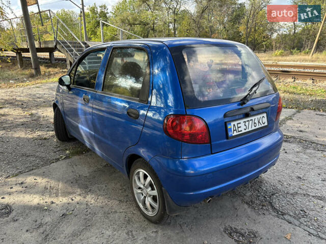 Синій Деу Матіз, об'ємом двигуна 0.8 л та пробігом 111 тис. км за 2800 $, фото 4 на Automoto.ua