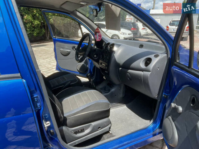 Синий Дэу Матиз, объемом двигателя 0.8 л и пробегом 64 тыс. км за 3100 $, фото 14 на Automoto.ua