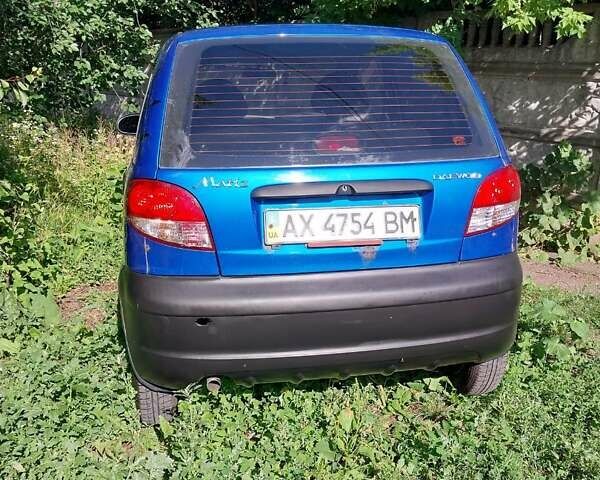 Синий Дэу Матиз, объемом двигателя 0.8 л и пробегом 78 тыс. км за 2900 $, фото 1 на Automoto.ua