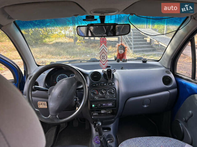 Синій Деу Матіз, об'ємом двигуна 0.8 л та пробігом 111 тис. км за 2800 $, фото 11 на Automoto.ua